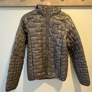 Women’s Patagonia Hooded Nano Puff Hoodie Jacket- M